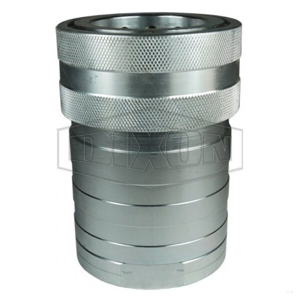 Dixon DQC H Industrial Interchange High Volume Female Coupler, 1-7/8-12 Nominal, Female O-Ring Boss End S 12HOF12 - main
